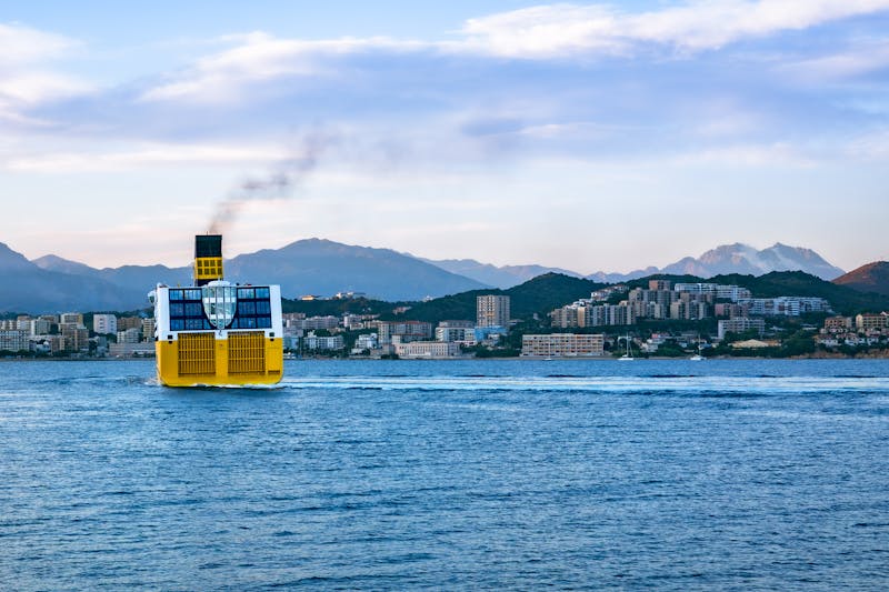 Ferry La Méridionale vers Bastia, Corse